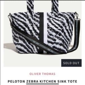 Peloton Oliver Thomas Zebra Kitchen Sink Tote